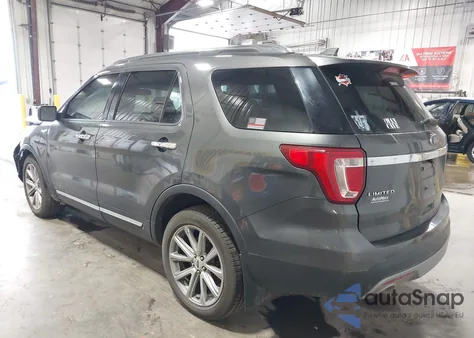 2016 Ford Explorer Limited из США, поврежденный, VIN 1FM5K8F81GGC06484